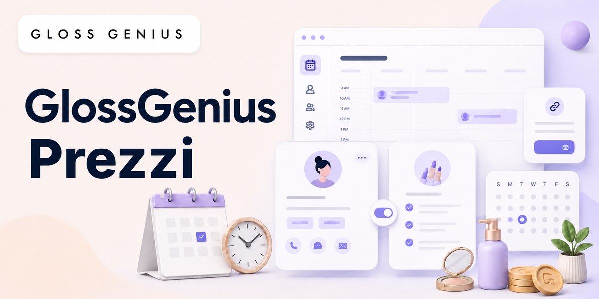 grafica dei prezzi di Gloss Genius con confronto delle funzionalità di Gloss Genius