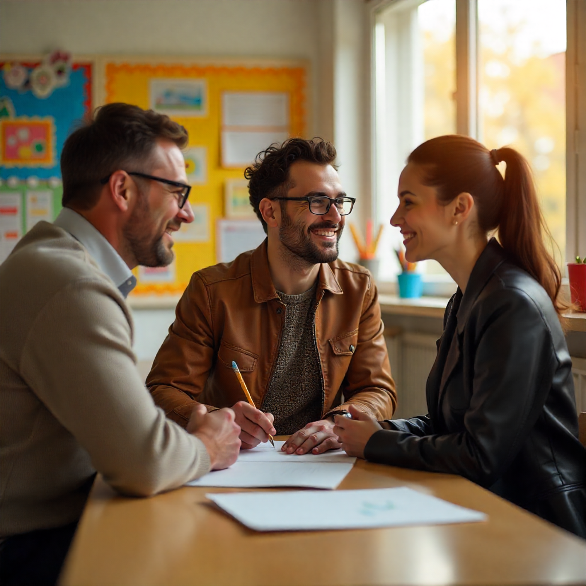 Parent engagement in conference meetings