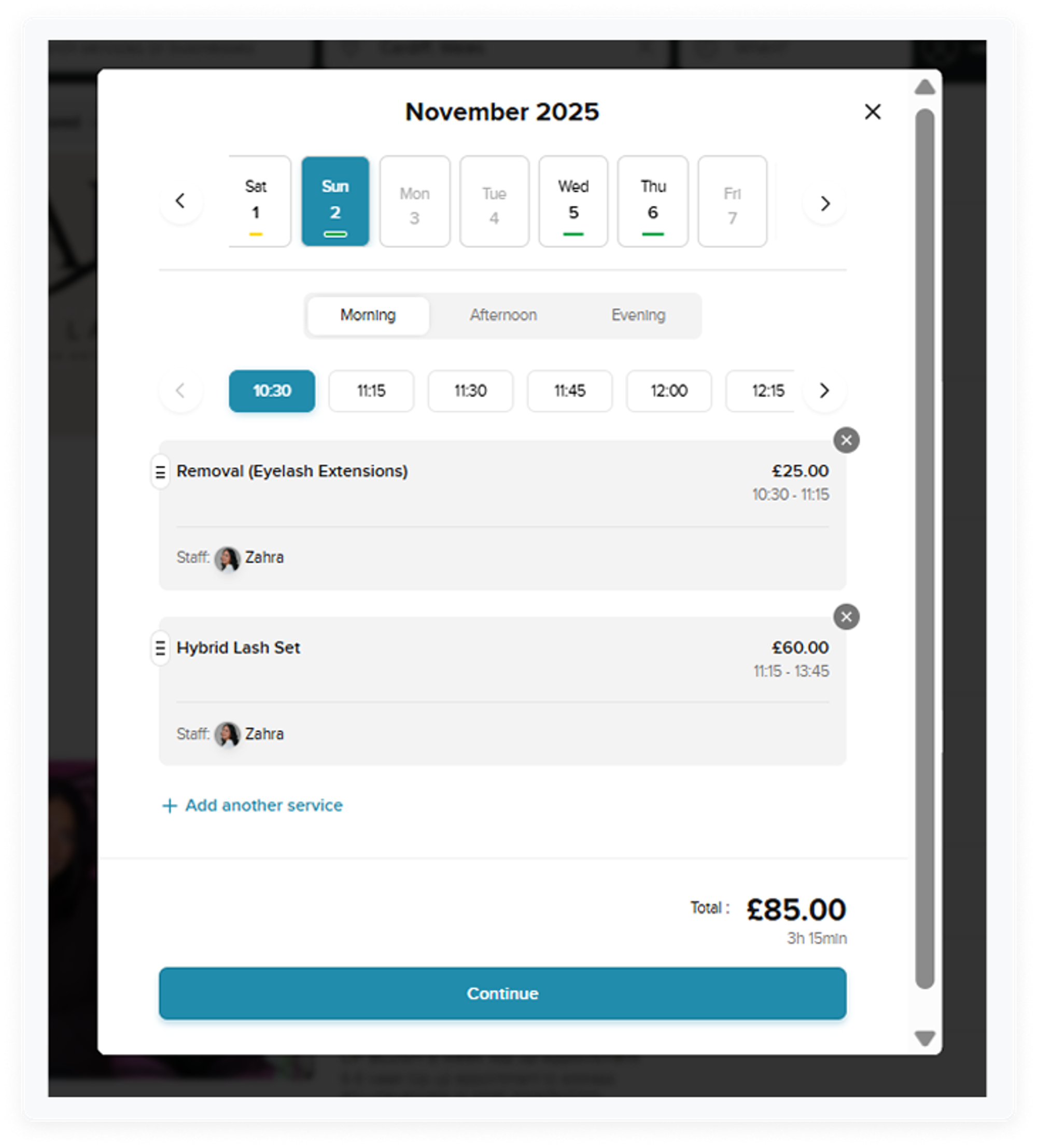 una de las principales plataformas de reserva para salones de belleza booksy