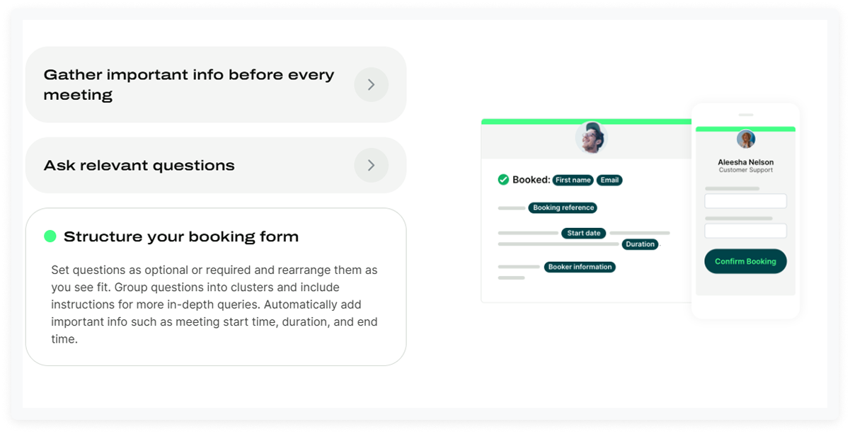 Youcanbook.me configurable booking form Acuity alternative software