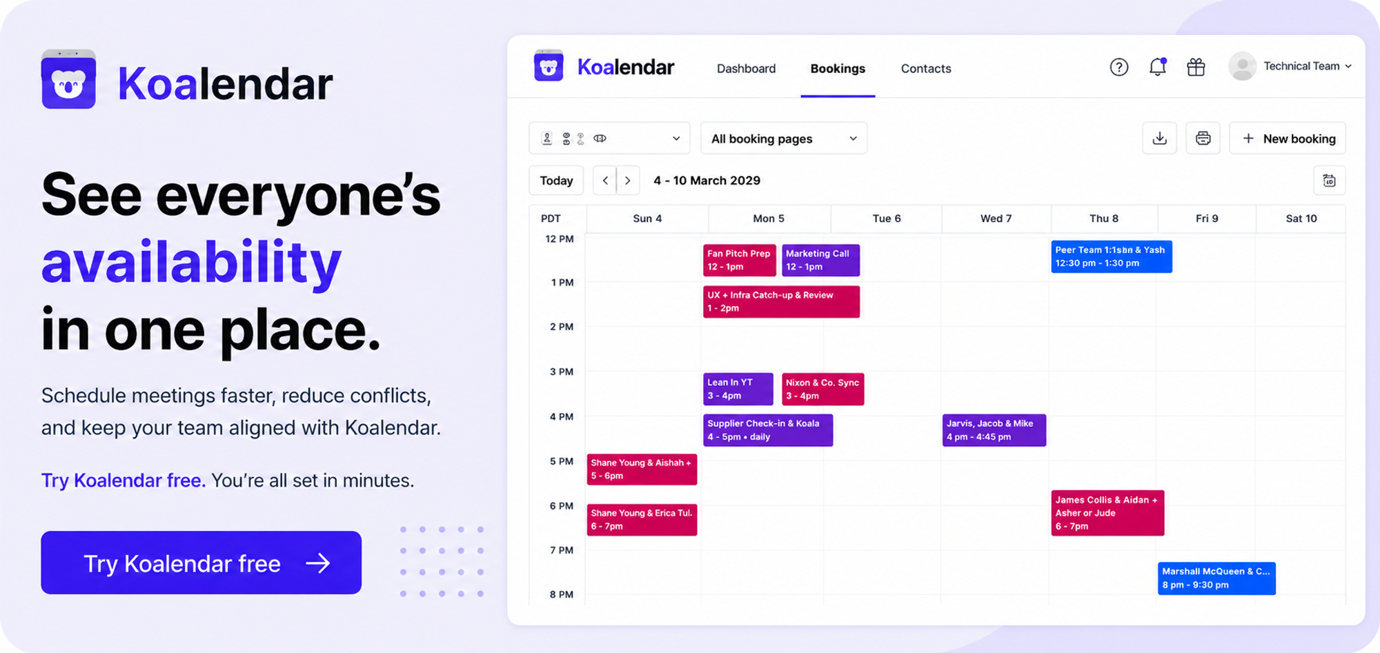 scheduling with koalendar as an alternative to scheduling poll in outlook 