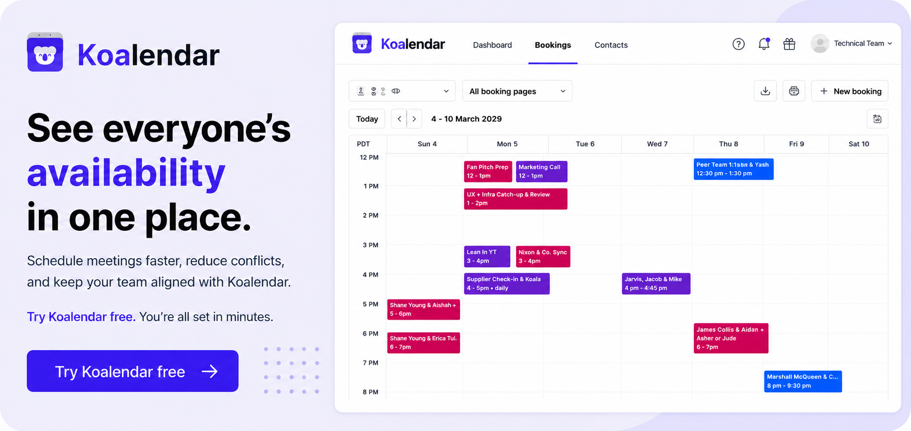 scheduling with koalendar as an alternative to scheduling poll in outlook