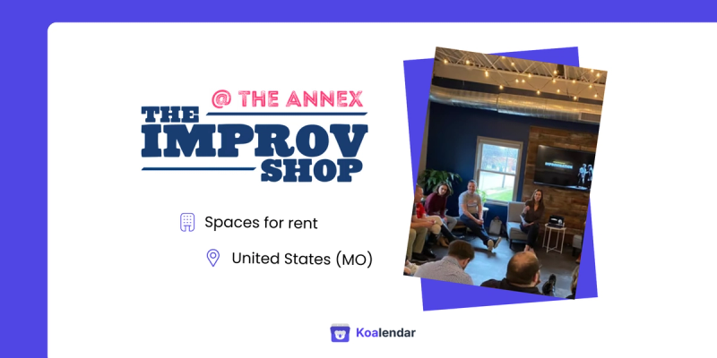 Reserva de salas en un teatro de improvisación con la herramienta de programación Koalendar