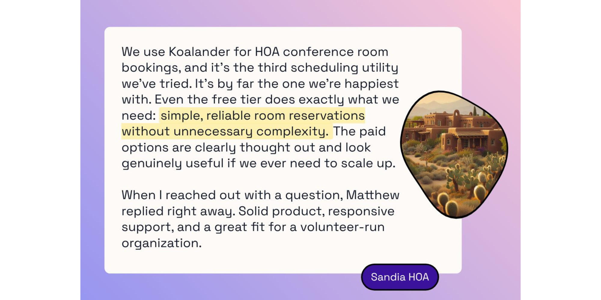 review of koalendar conference room booking system