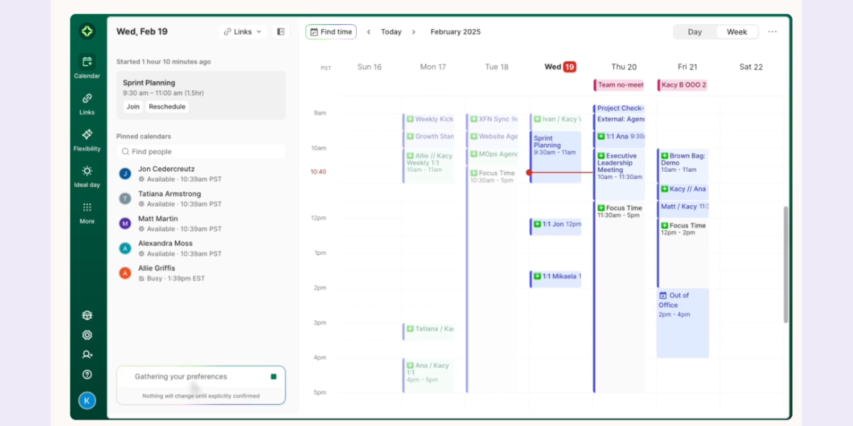 Clockwise Google Calendar alternative