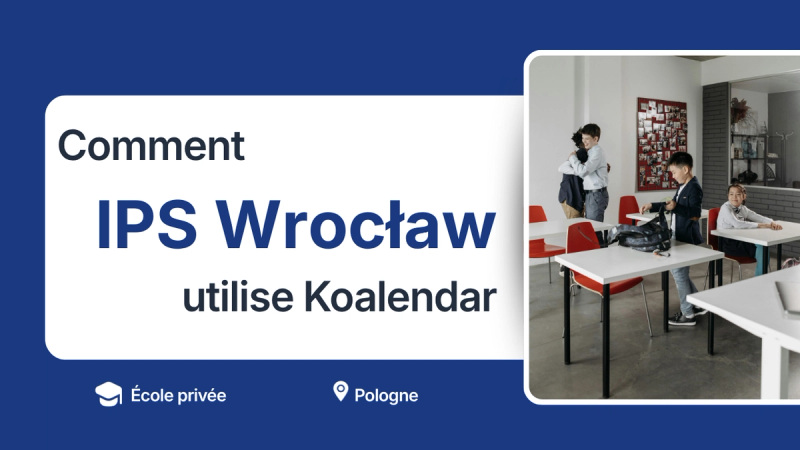 Koalendar pour les réunions parents-professeurs