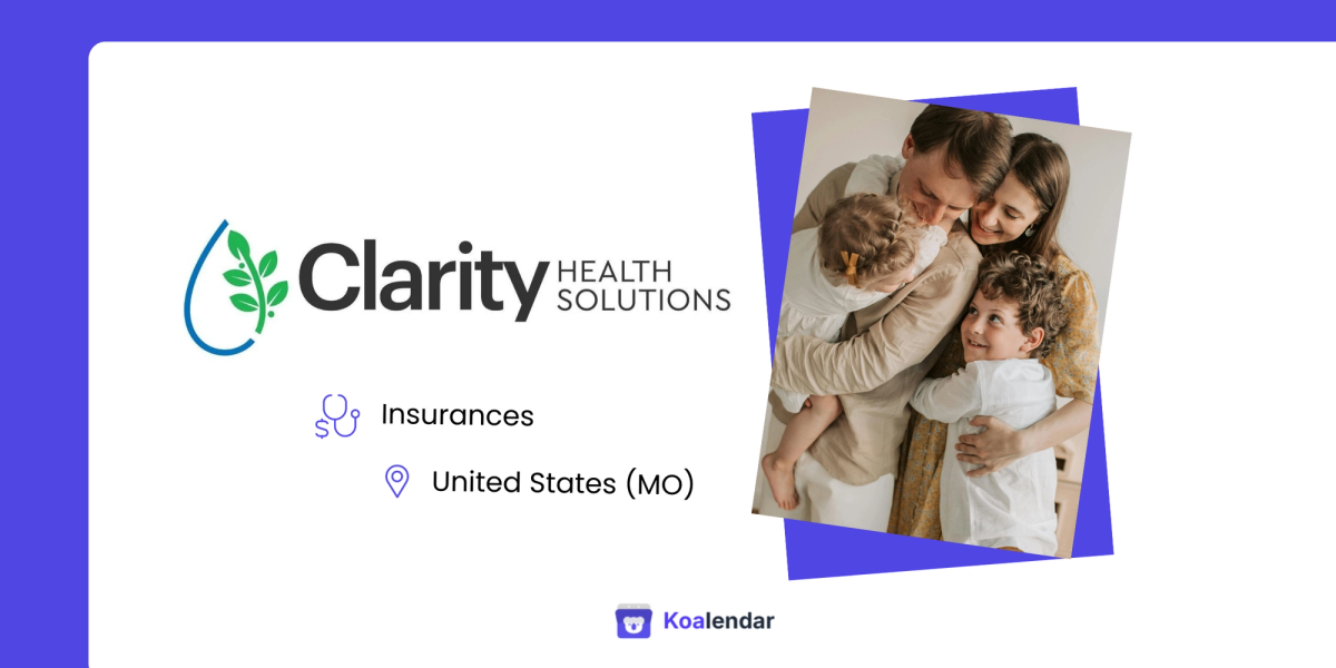 Health Insurance company manages phone calls with koalendar scheduling tool 