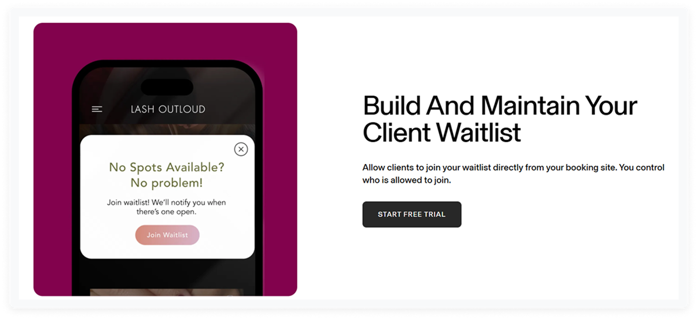 gloss genius mobile barber booking app waitlist management
