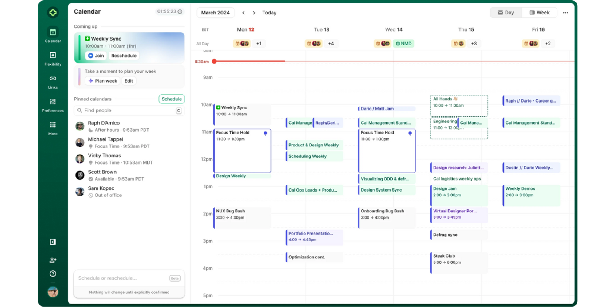 Clockwise  Google Calendar alternative
