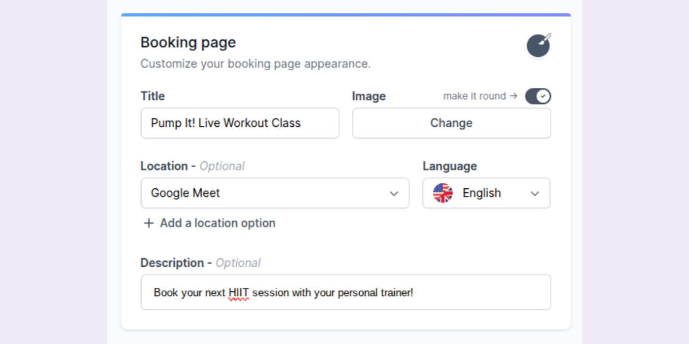 screenshot koalendar fitness class booking app