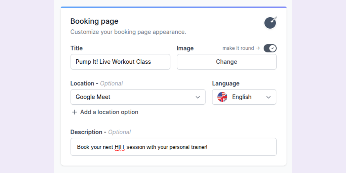 screenshot koalendar fitness class booking app