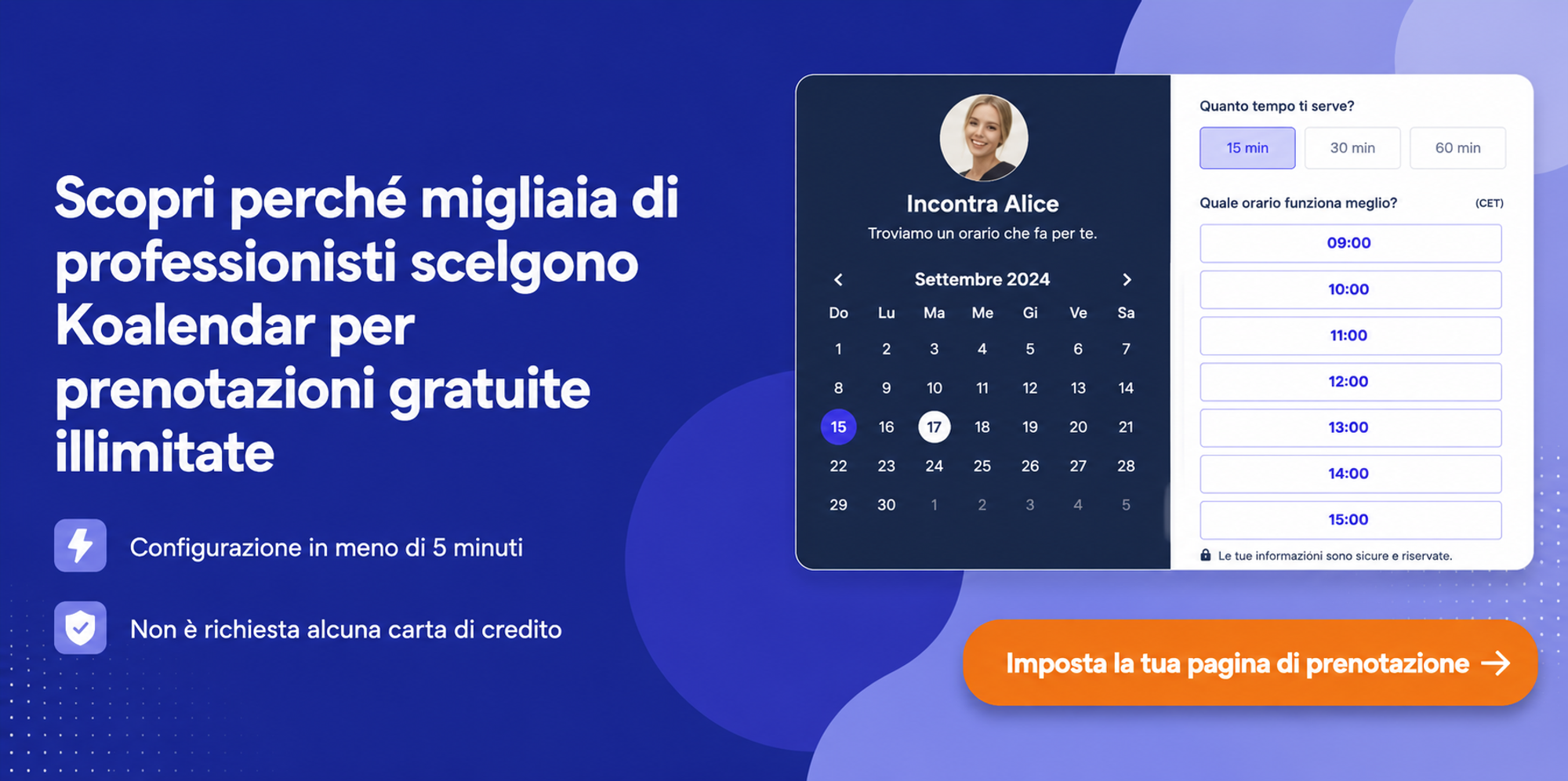 koalendar: uno strumento da prendere in considerazione nella scelta tra Zoom Scheduler e Calendl