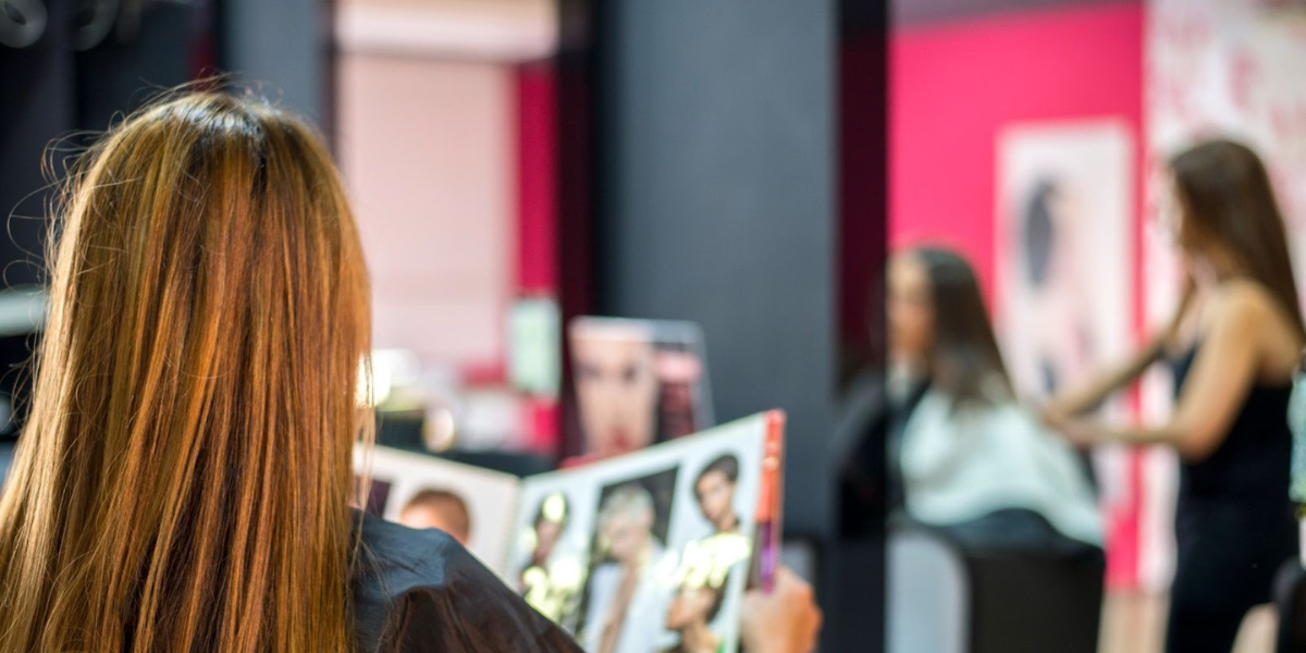 A hair salon has started using an appointment scheduling system