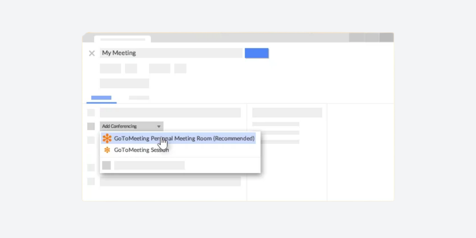 gotomeeting for better management of calendar events