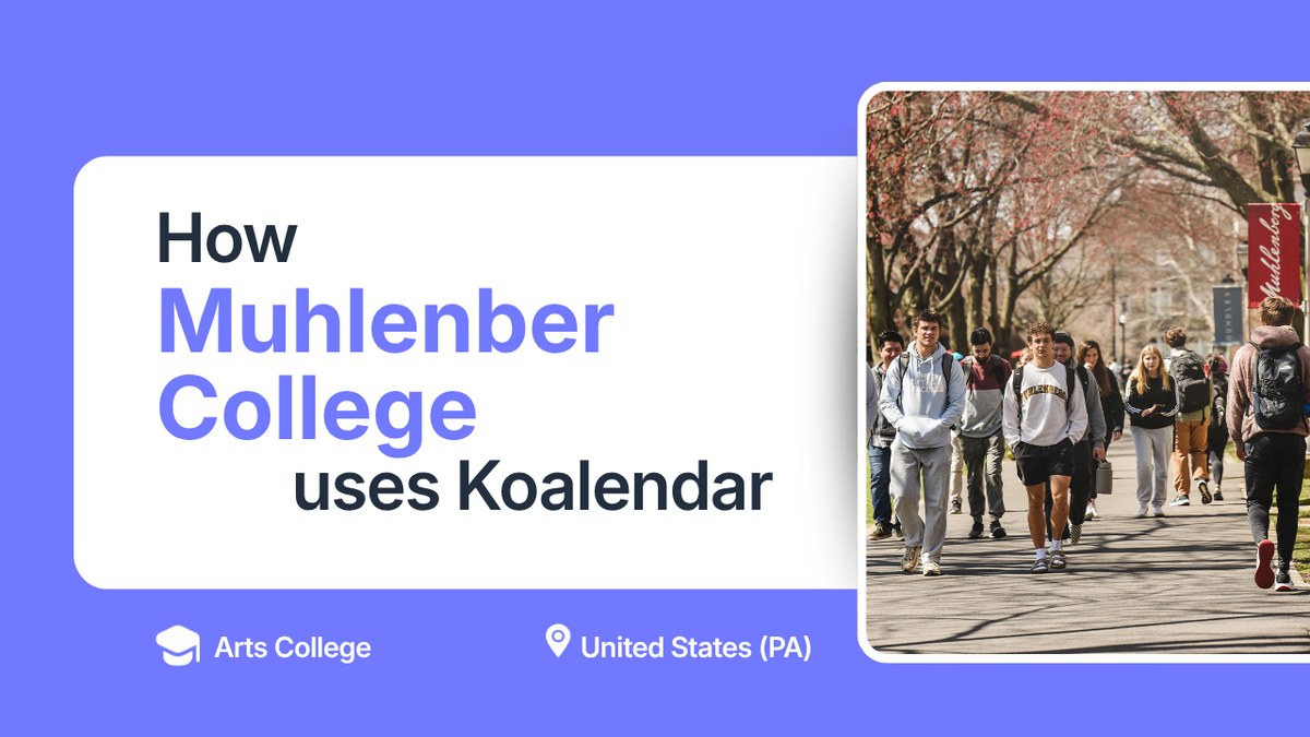 Koalendar zur Optimierung von Führungen und Zulassungen am College