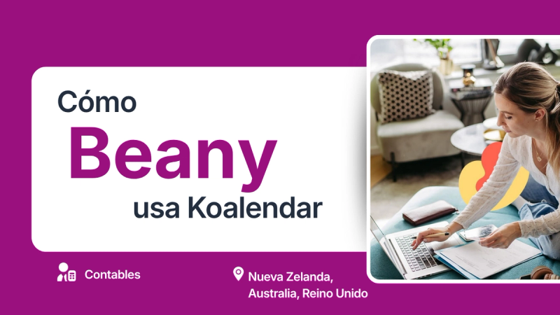 Beany, una empresa que utiliza el software de programación Koalendar para su firma de contabilidad con el fin de optimizar las reuniones con los clientes