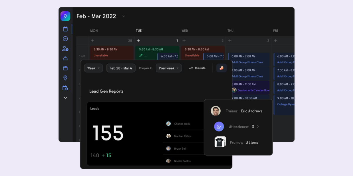 exercise.com Gym reservation app