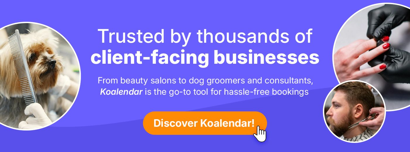 Koalendar free scheduling app for all types of businesses