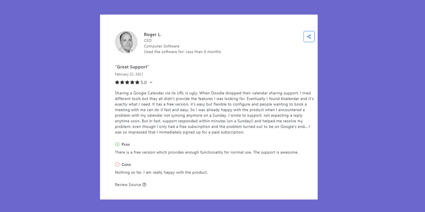 Koalendar is the best alternative to Doodle