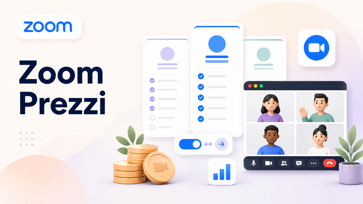 grafica dei piani e dei prezzi di Zoom