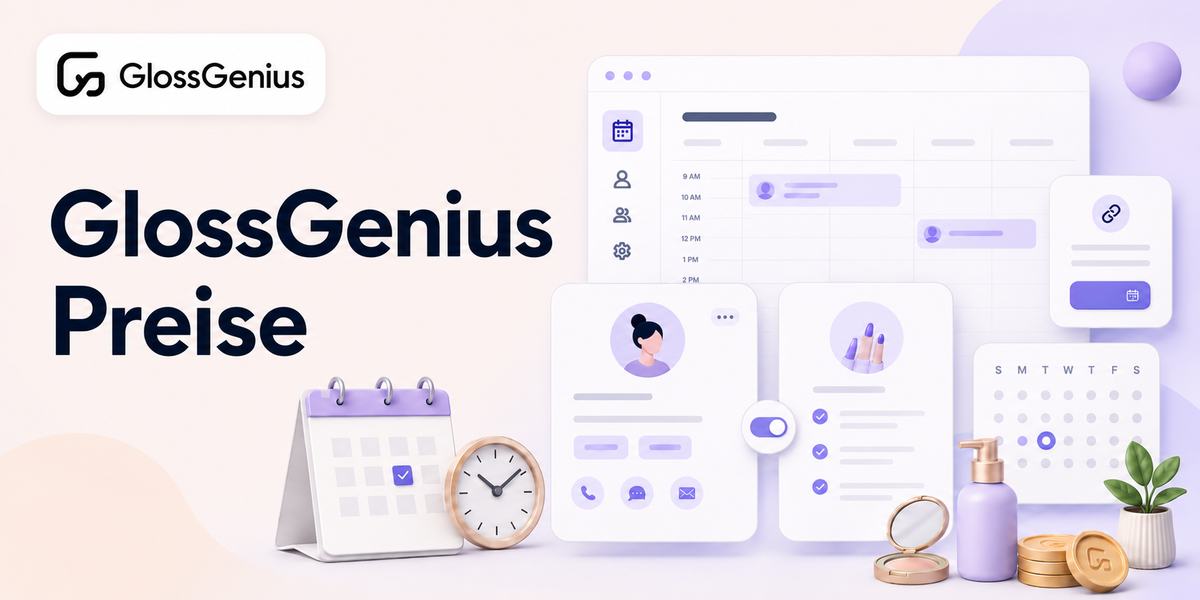 Grafik der Gloss Genius-Preise im Vergleich zu den Gloss Genius-Funktionen