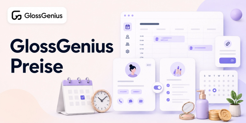 Grafik der Gloss Genius-Preise im Vergleich zu den Gloss Genius-Funktionen