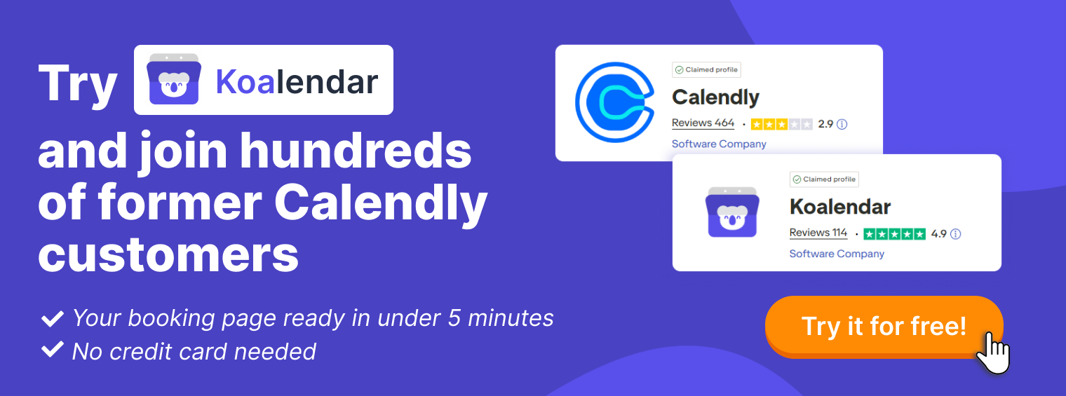 Koalendar is the best alternative to calendly