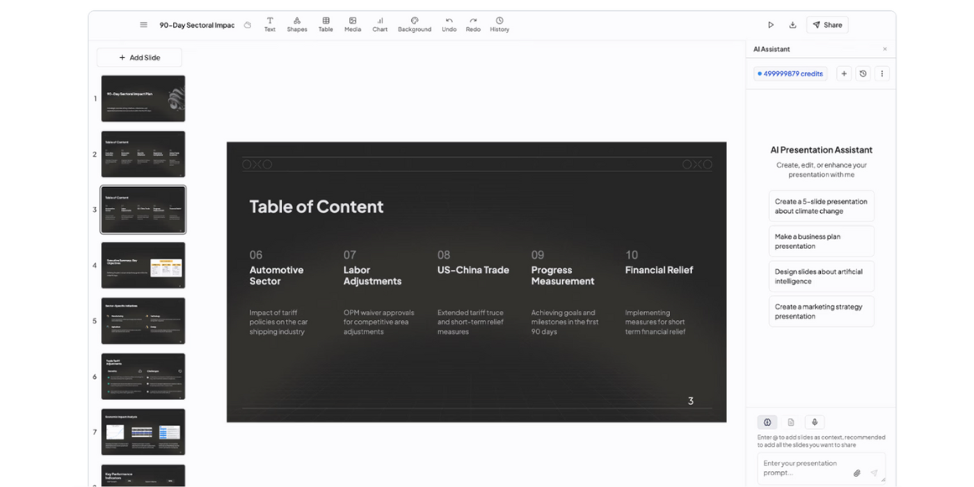Magic Slides AI-powered presentations of your notes