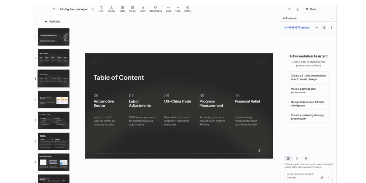Magic Slides AI-powered presentations of your notes