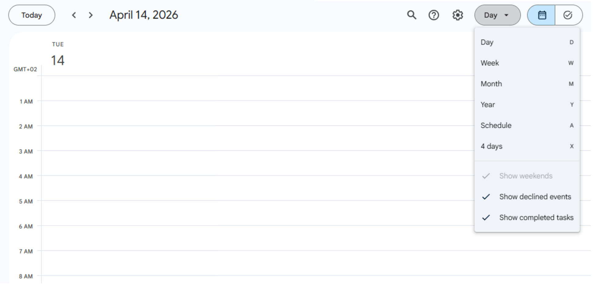 how to personalize google calendar with custom views