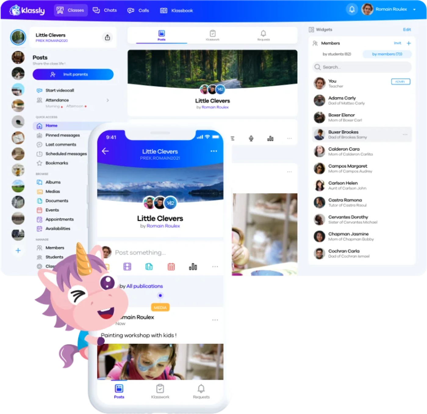 Klassly Classroom Messaging Tool