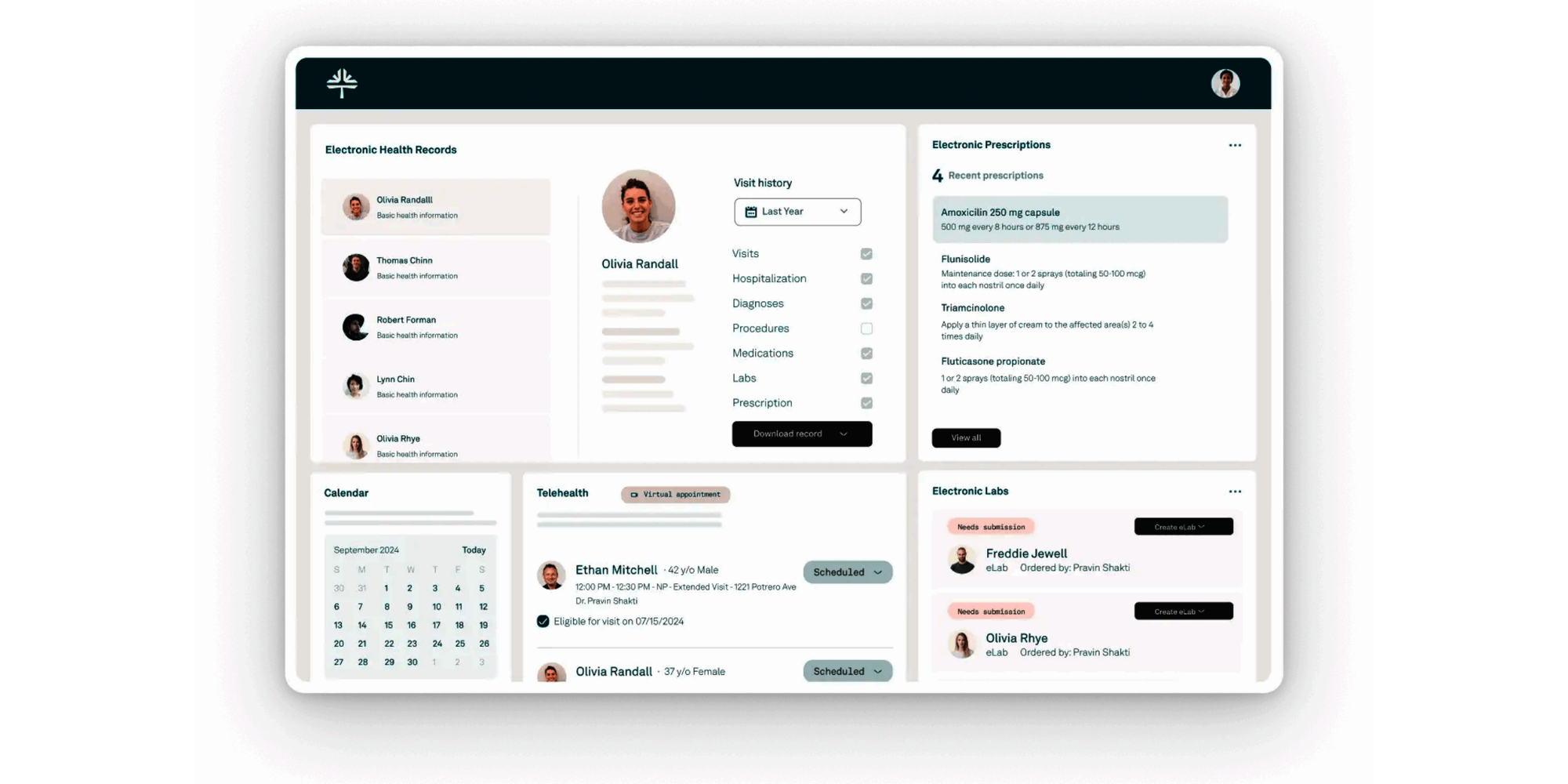 tebra dashboard patient scheduling system to improve patient scheduling efficiency 