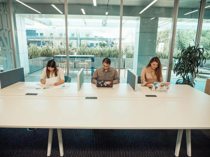 espaço de coworking usando o melhor software de gestão para coworking