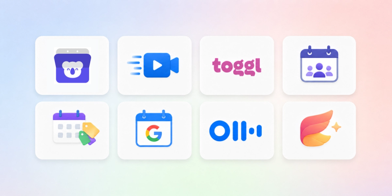 graphic of eight best google calendar extensions  