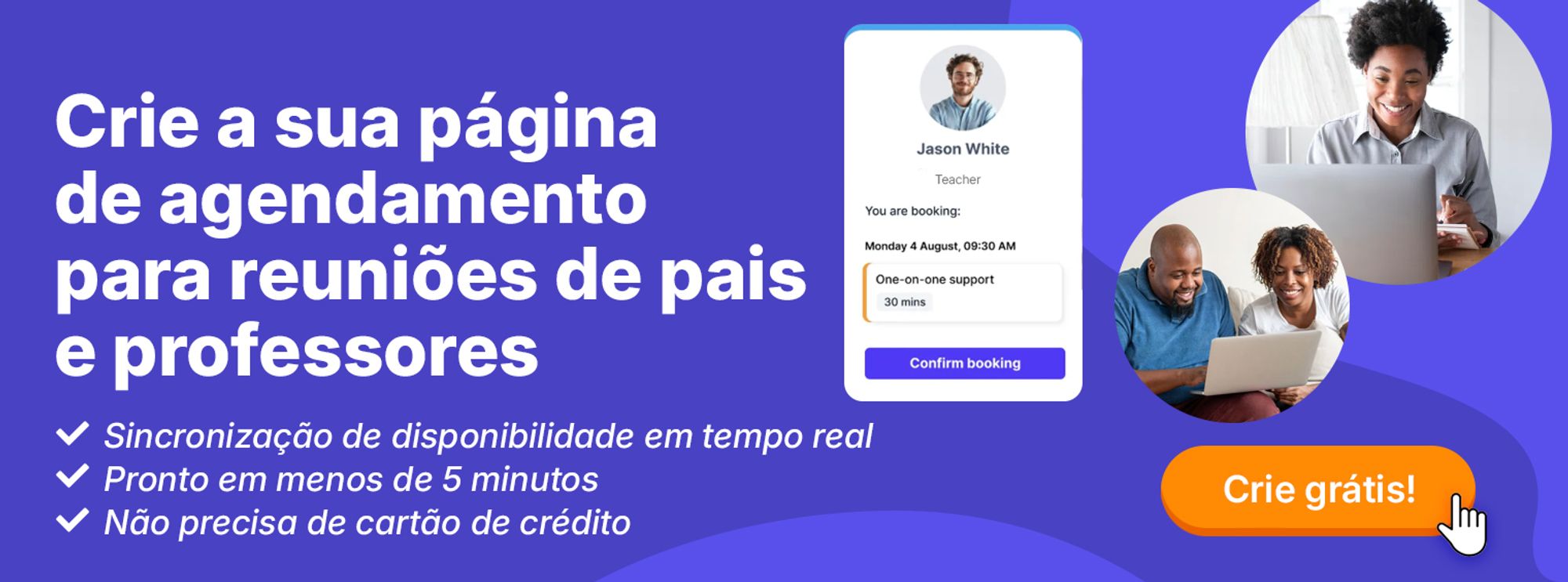Estratégias eficazes de reunião para encontros de pais e professores usando o Koalendar