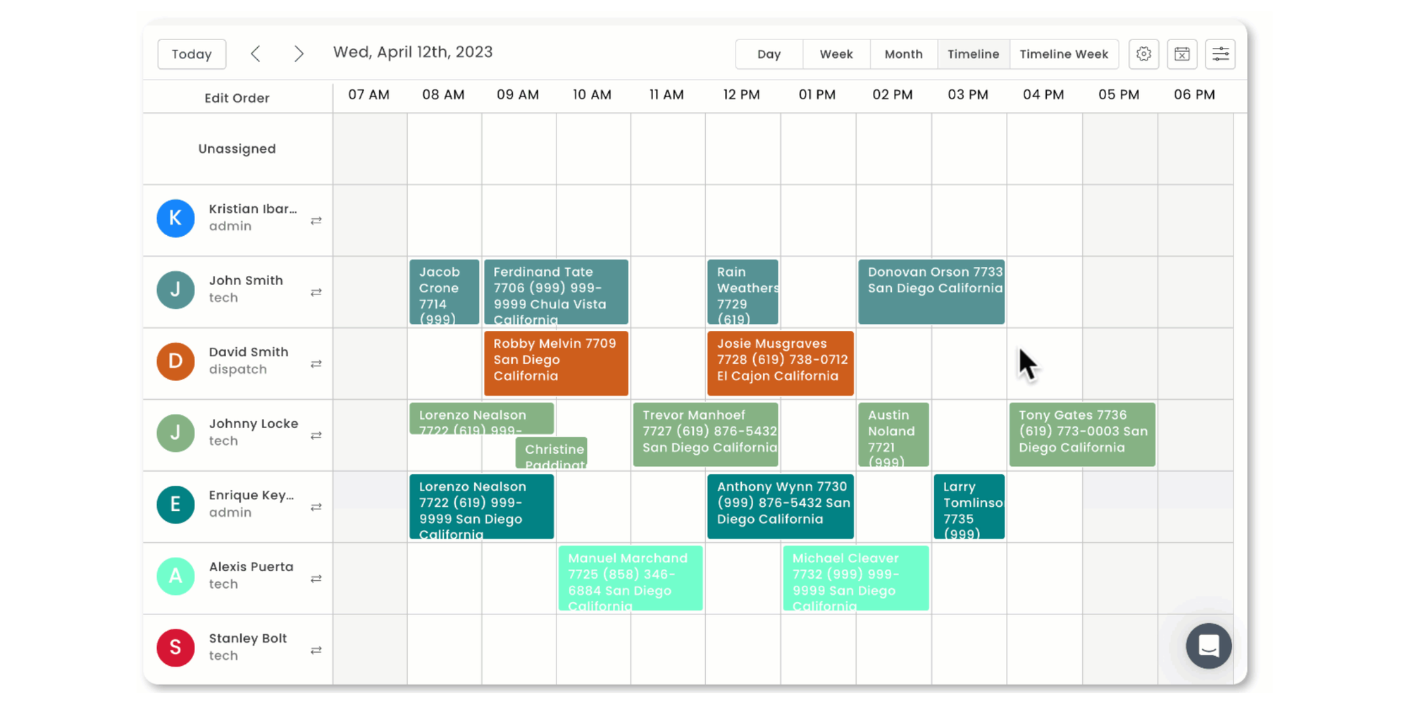 Workiz image home services scheduling software