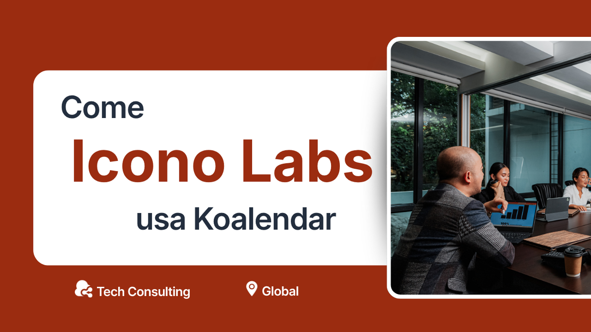 empresa de consultoria em tecnologia que utiliza a ferramenta de agendamento Koalendar