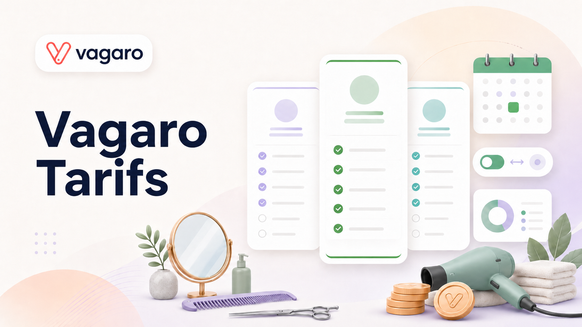 Graphique des tarifs de Vagaro