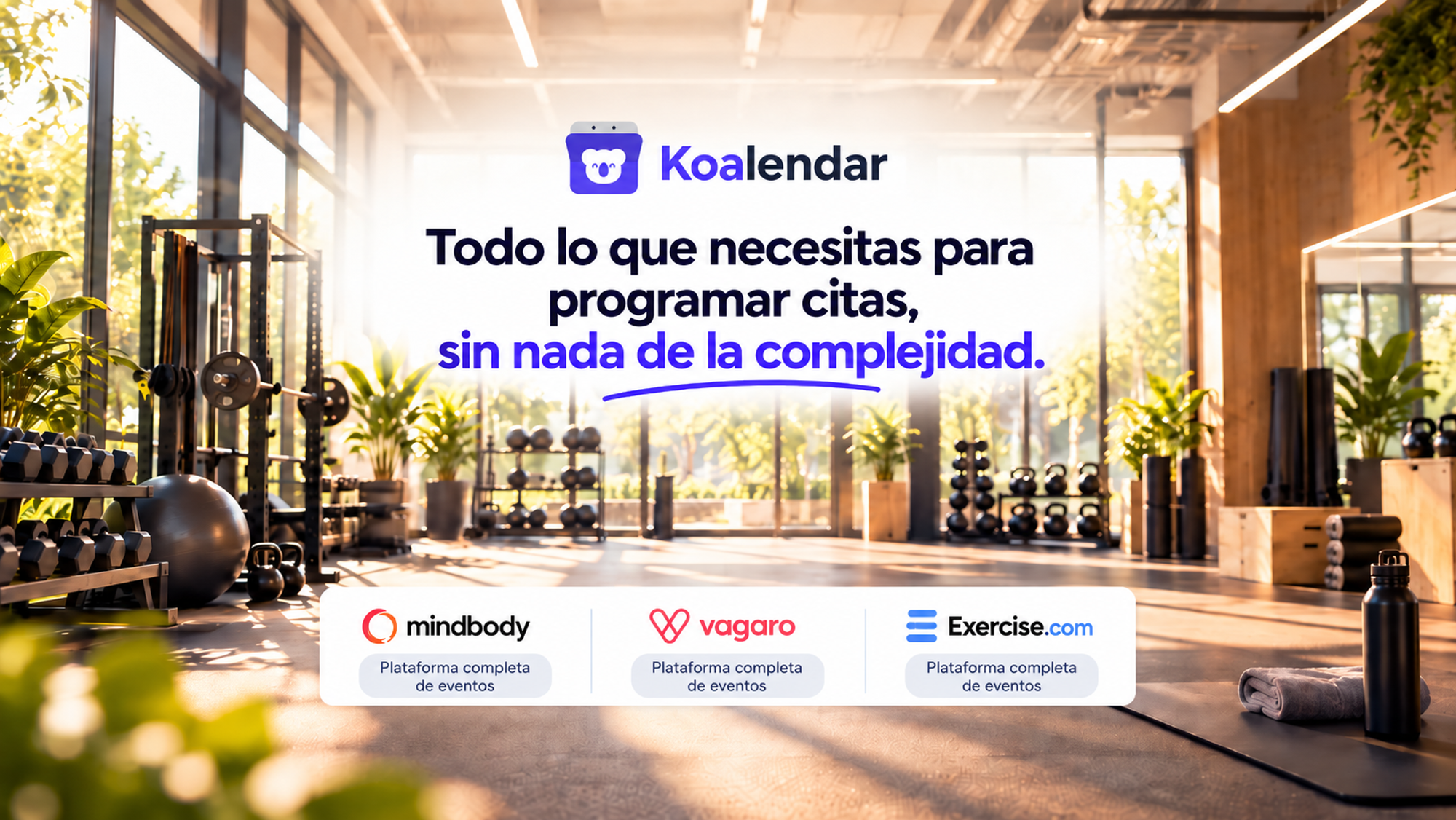 mejor app para fitness Koalendar