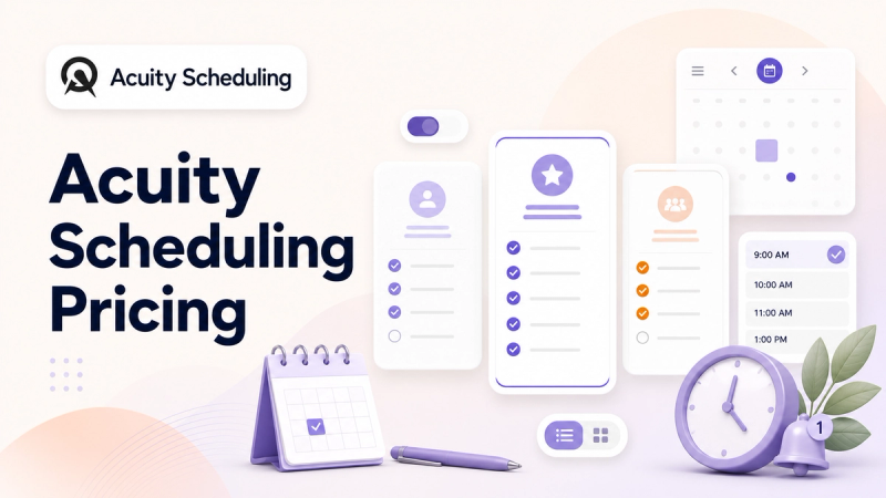 Acuity scheduling pricing comparison