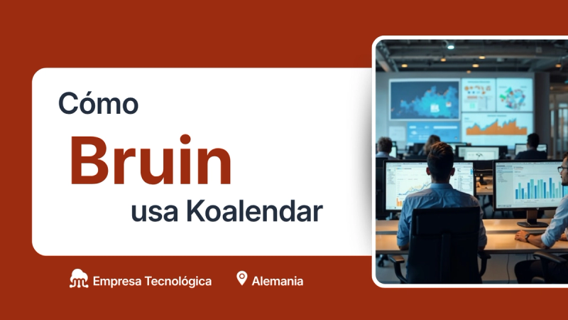 Bruin usa Koalendar para simplificar la programación de citas