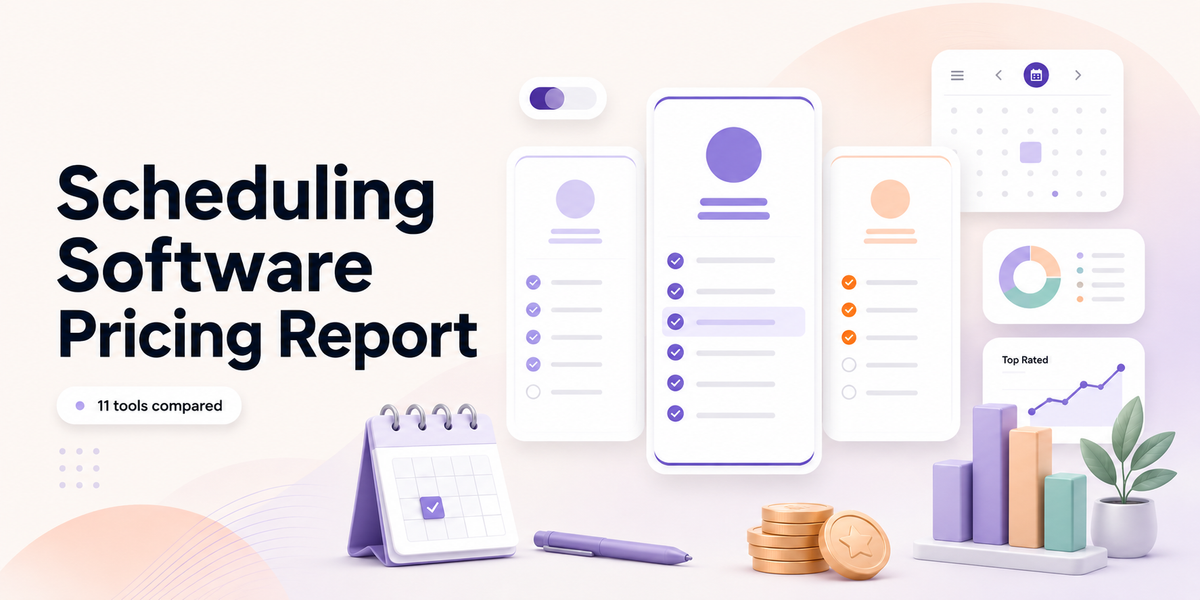 Scheduling software pricing report