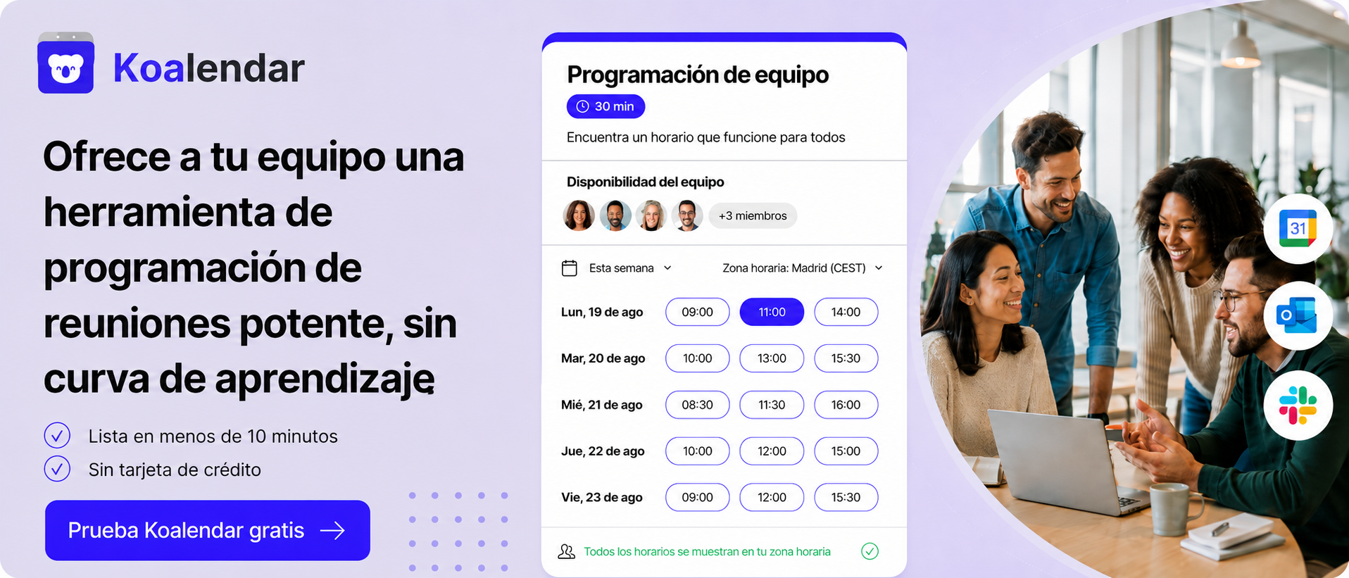 Koalendar: el mejor software de calendario para la programación de equipos