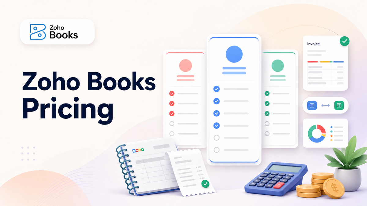 graphique comparatif des tarifs de Zoho Books