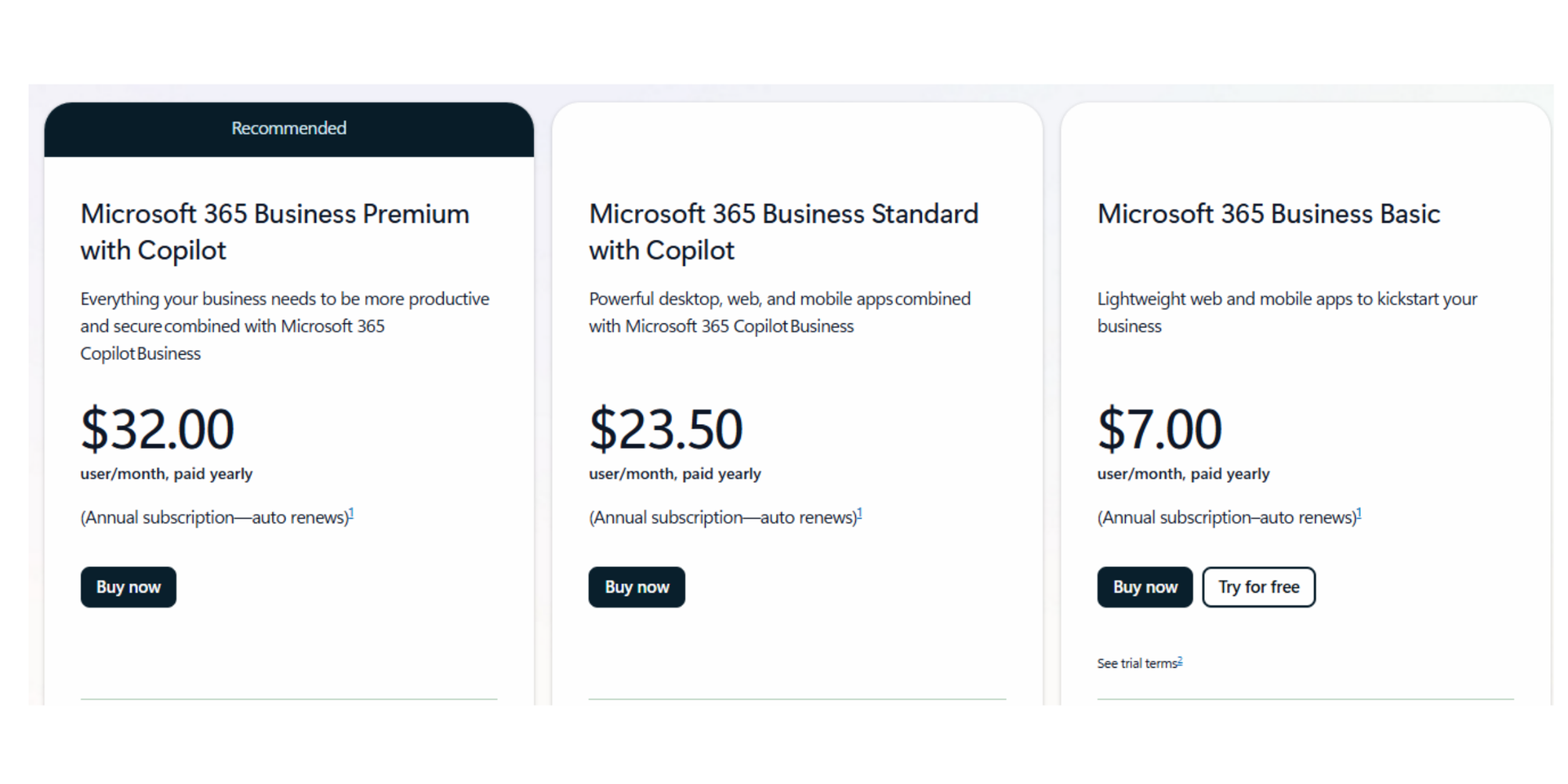 Microsoft Bookings Costs