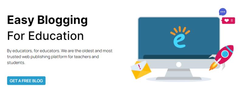 Edublogs Educational Blog Platform to improve teacher-parent communication