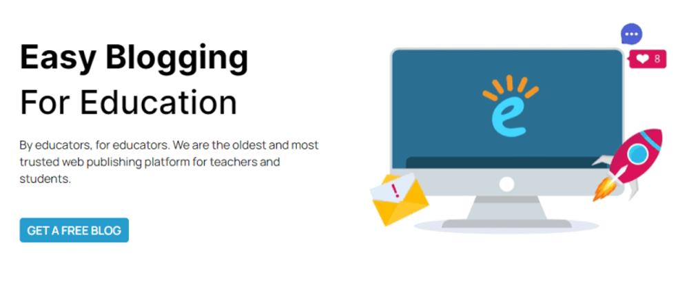 Edublogs Educational Blog Platform