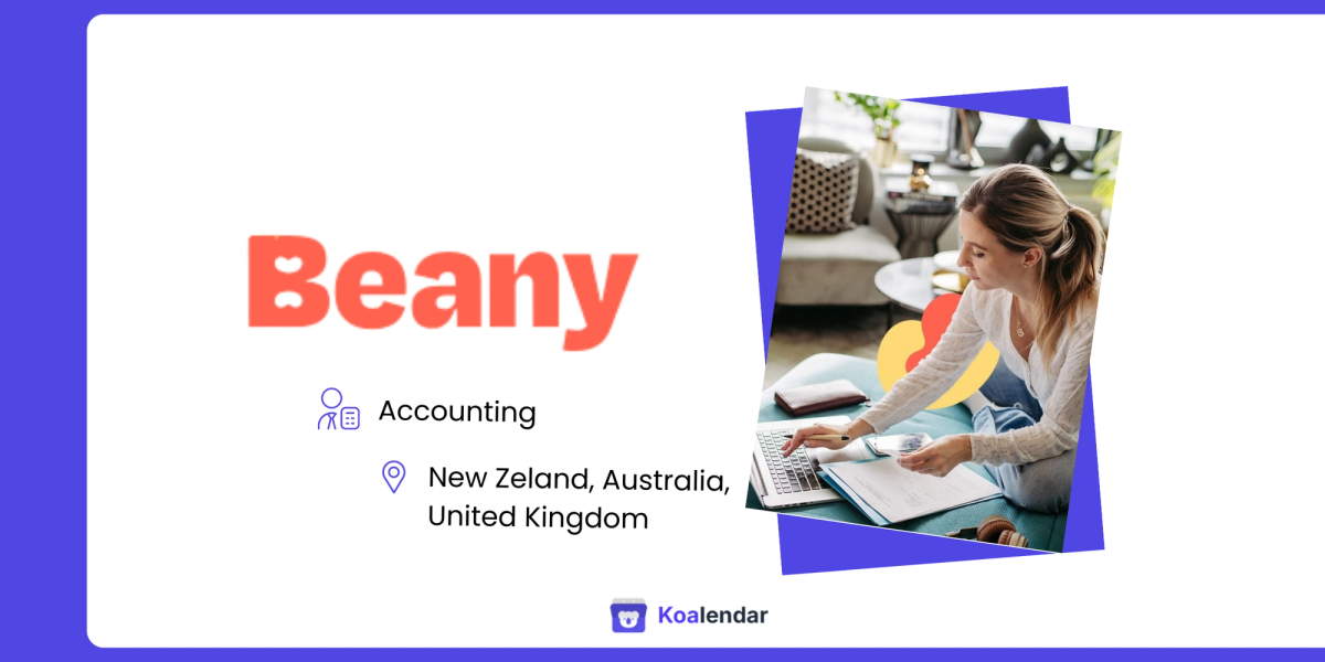 Beany company that uses Koalendar scheduling software for accounting company to streamline clients meetings