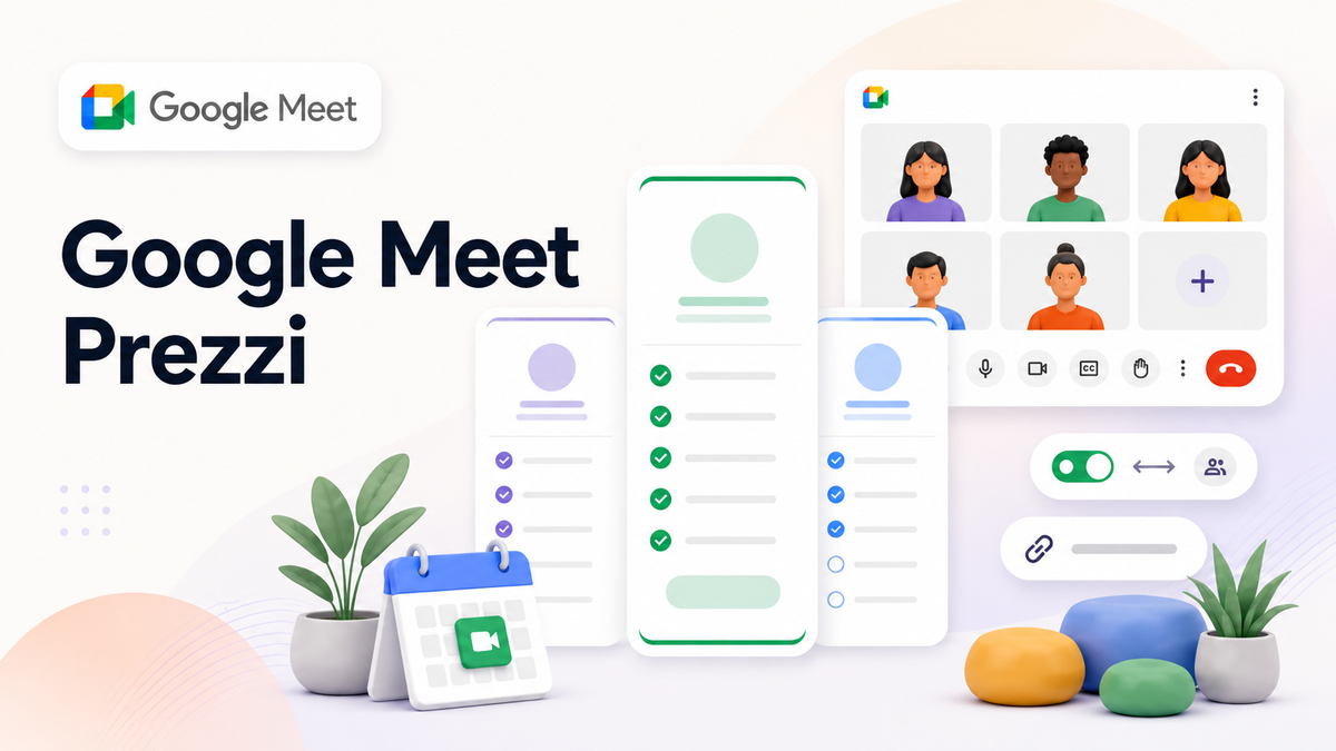 grafica dei prezzi di Google Meet