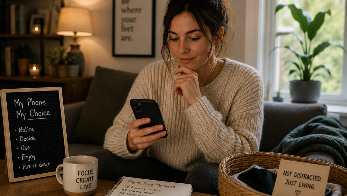 How to Take Back Control of Your Phone (Without Quitting Tech)
